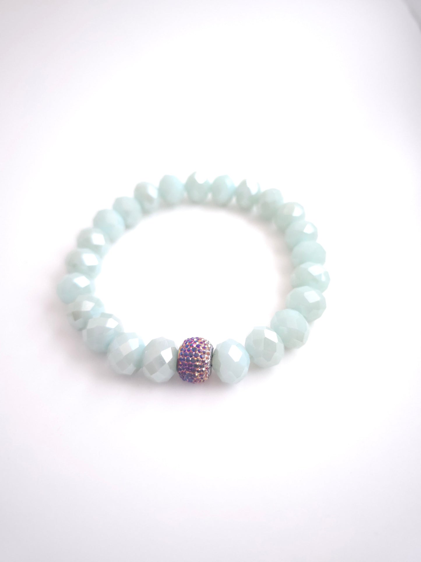 Sea Blue Green Amazonite Bracelet