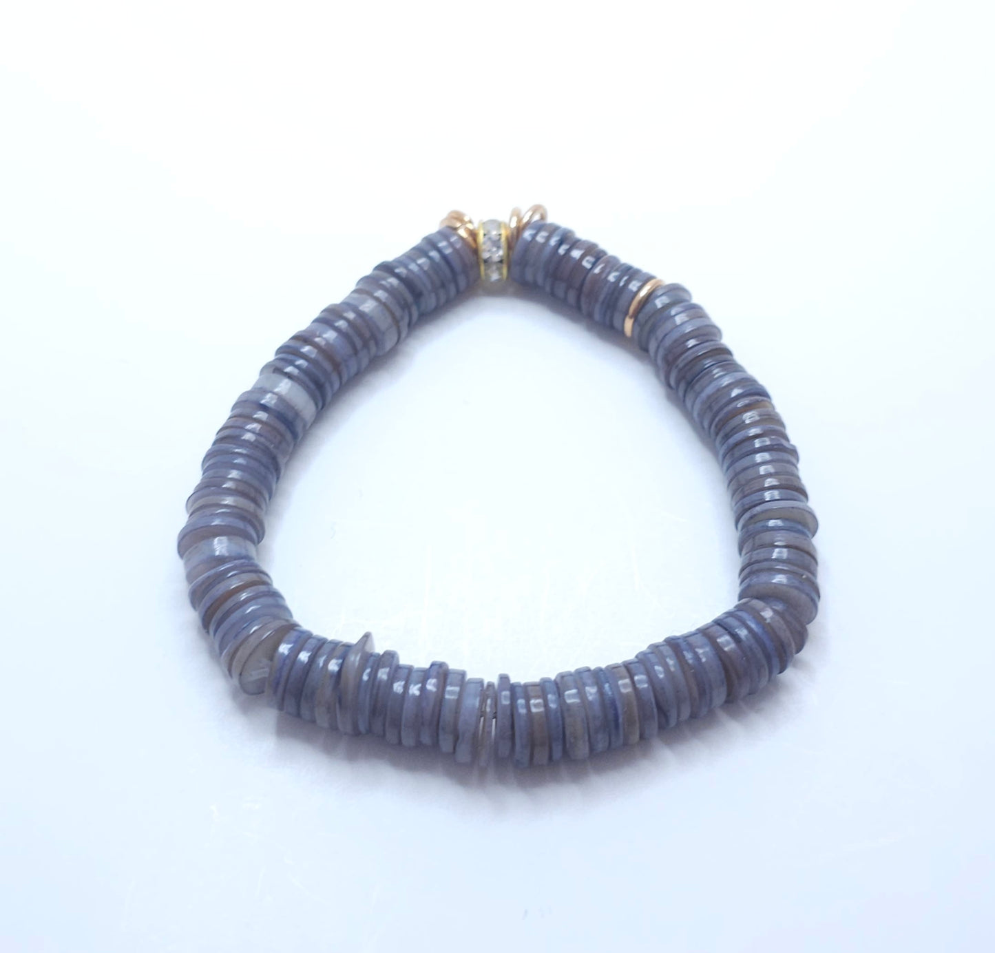 Amethyst Dreams Disc Bracelet