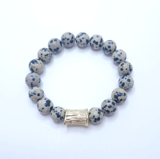 Dalmatian Jasper Harmony Bracelet