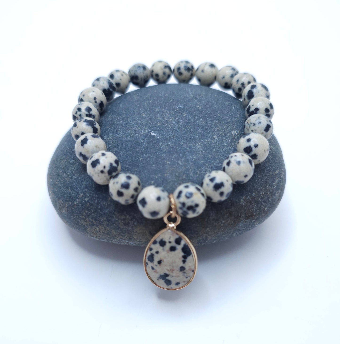 Dalmatian Jasper Bracelet
